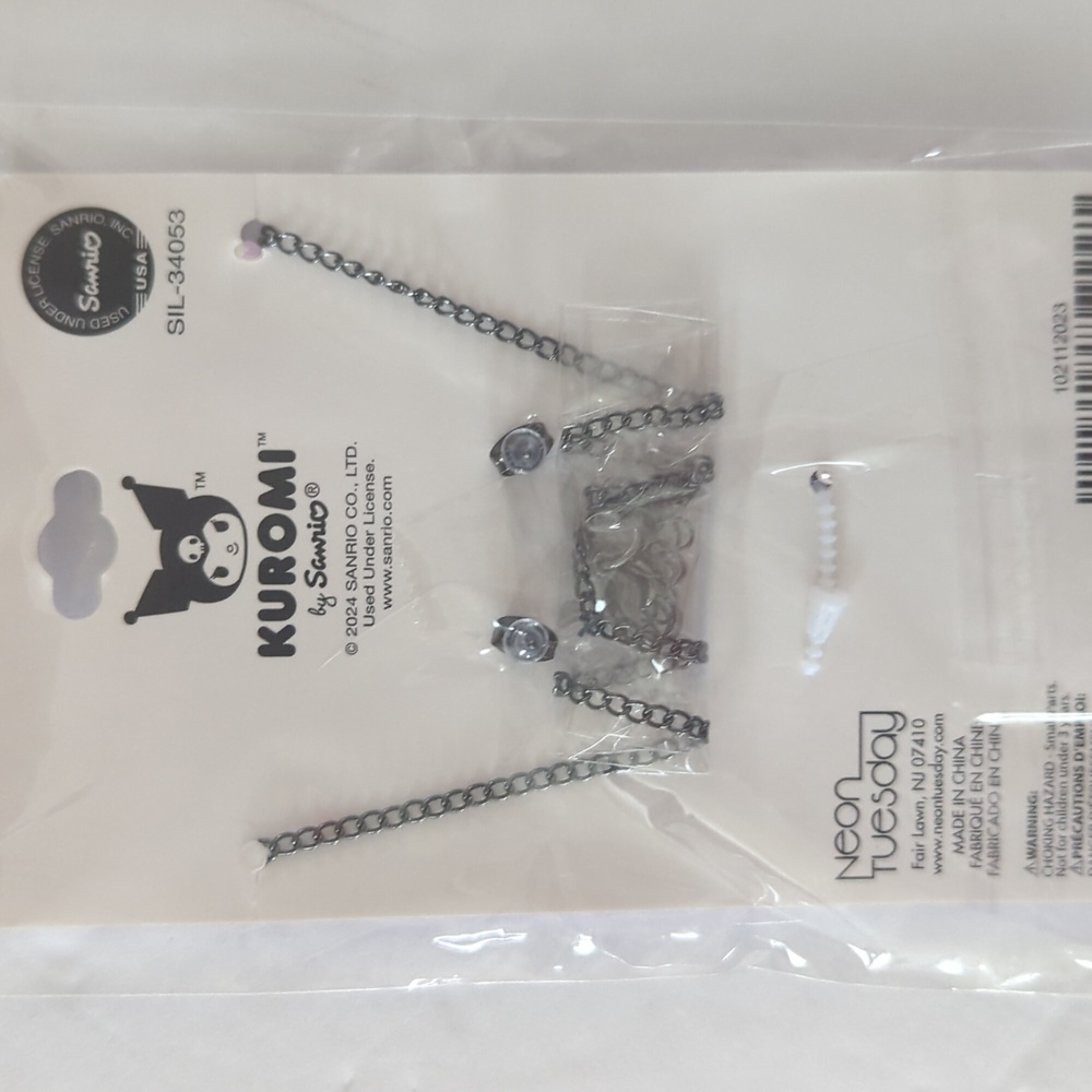 NWT Kuromi Jewelry Set - Picture 2 of 2